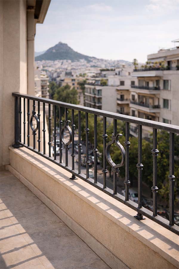 Σιδερ΄ένια Κάγκελα Μπαλκονιού